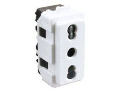 GENESIS MODULO ENCHUFE 10/16A BLANCO MWD130087817