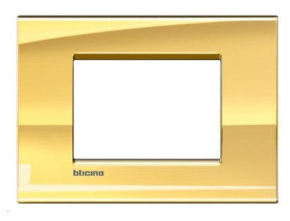 LIVING LIGHT PLACA 3 MODULOS ORO FRIO LNA4803OA