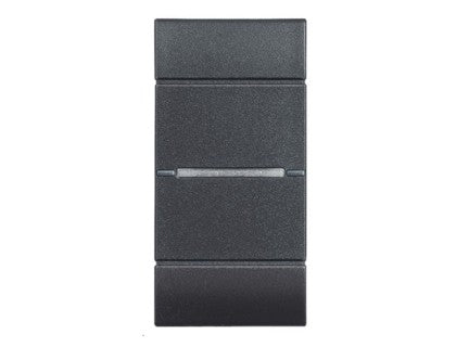 LIVING LIGHT INTERRUPTOR 9/24 AXIAL 16A ANTRACITA L4053A