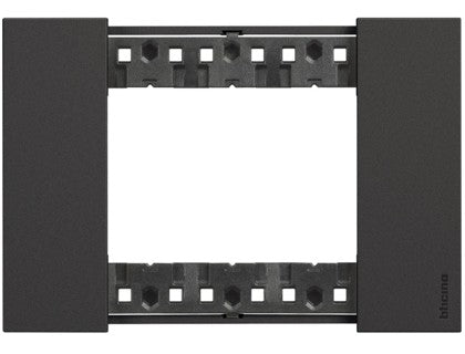 LIVING NOW PLACA 3 MODULOS NEGRO KA4803KG