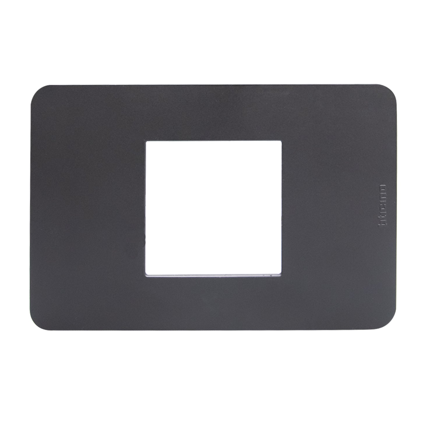 MATIX GO PLACA 2 MODULOS CENTRO NEGRO JA4819JB