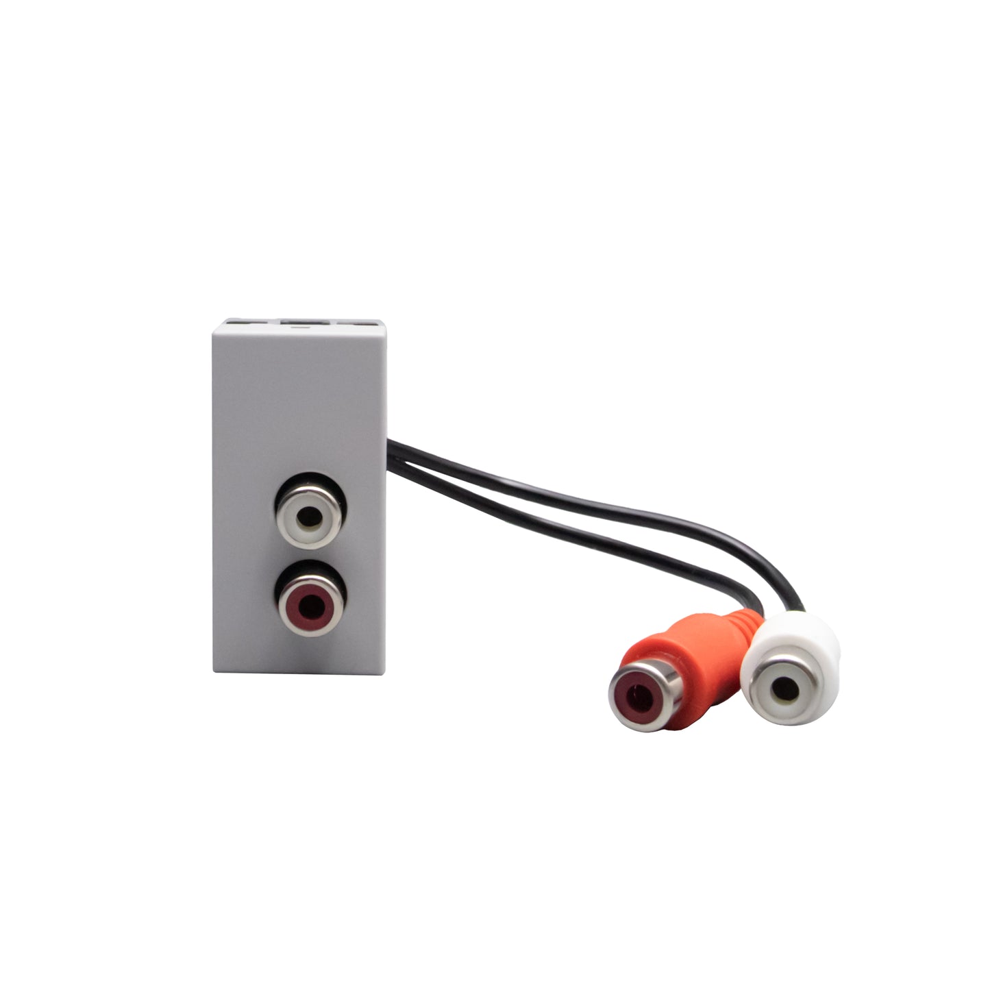 MATIX GO MODULO DOBLE RCA GRIS JG4269R