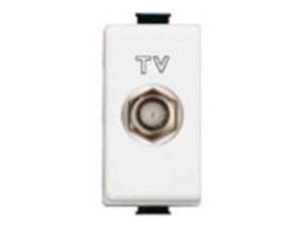 MATIX ENCHUFE TV COAXIAL BLANCO AM5152