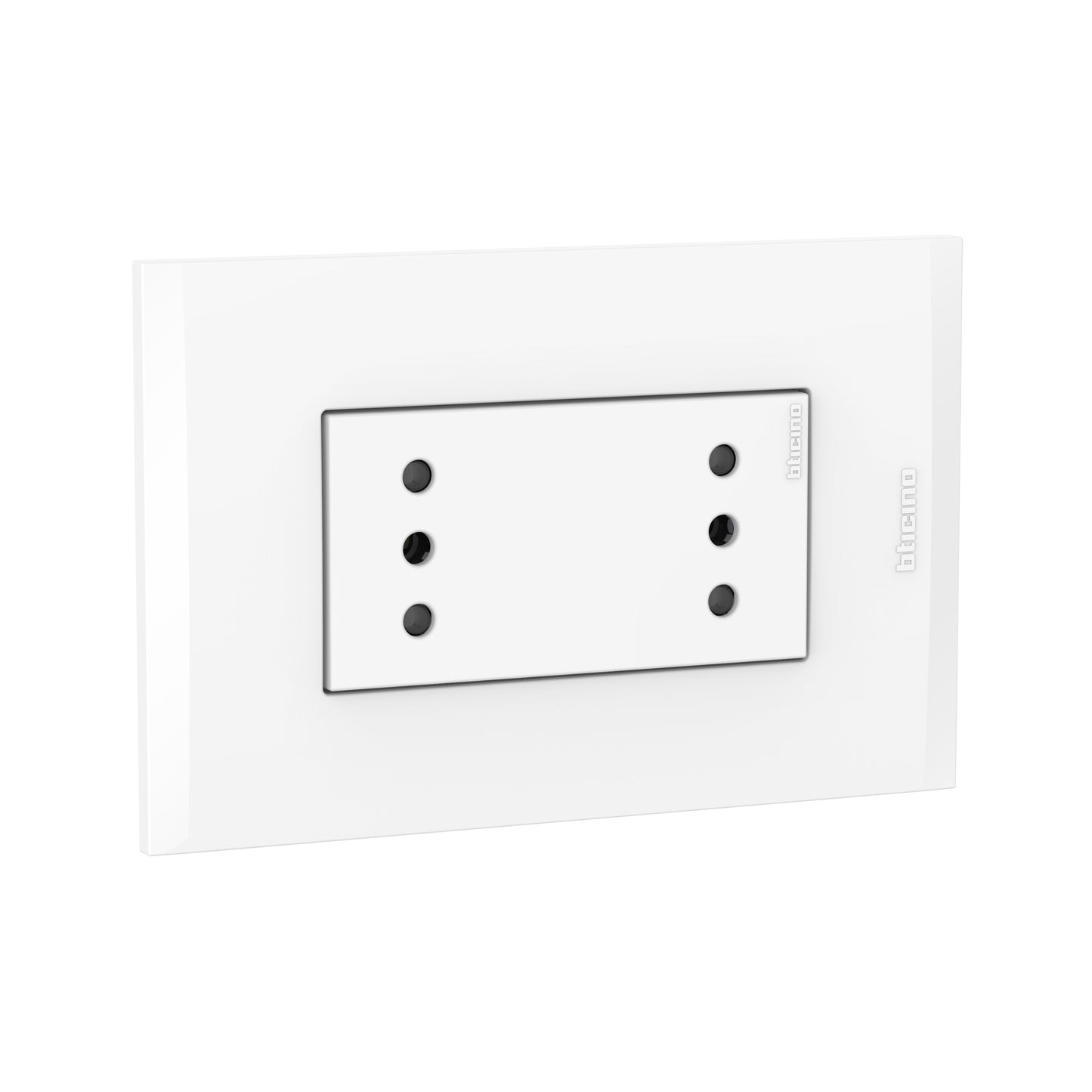 NOBILE ENCHUFE DOBLE 10A BLANCO PLACA BLANCA AF2113E2B