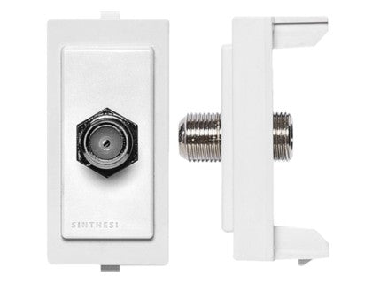 S17 MODULO ENCHUFE COAXIAL BLANCO 174201