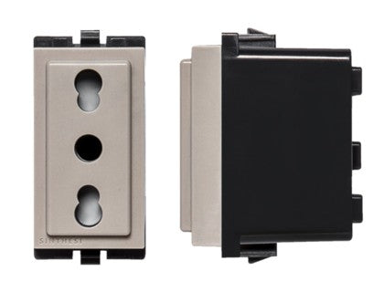 S17 MODULO ENCHUFE 2P+T 10/16 BEIGE 173102