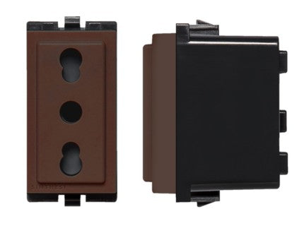 S17 MODULO ENCHUFE 2P+T 10/16 CAFE 173103