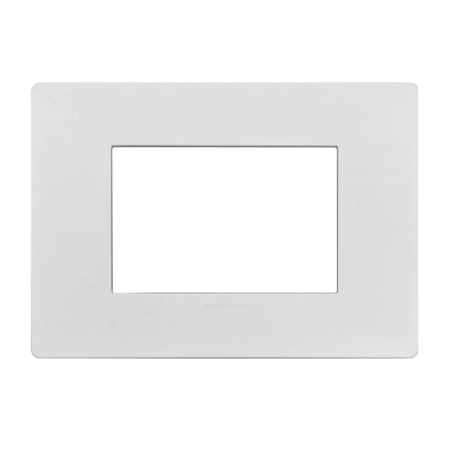 S33 PLACA 3 MODULOS BLANCO/MATE 330321