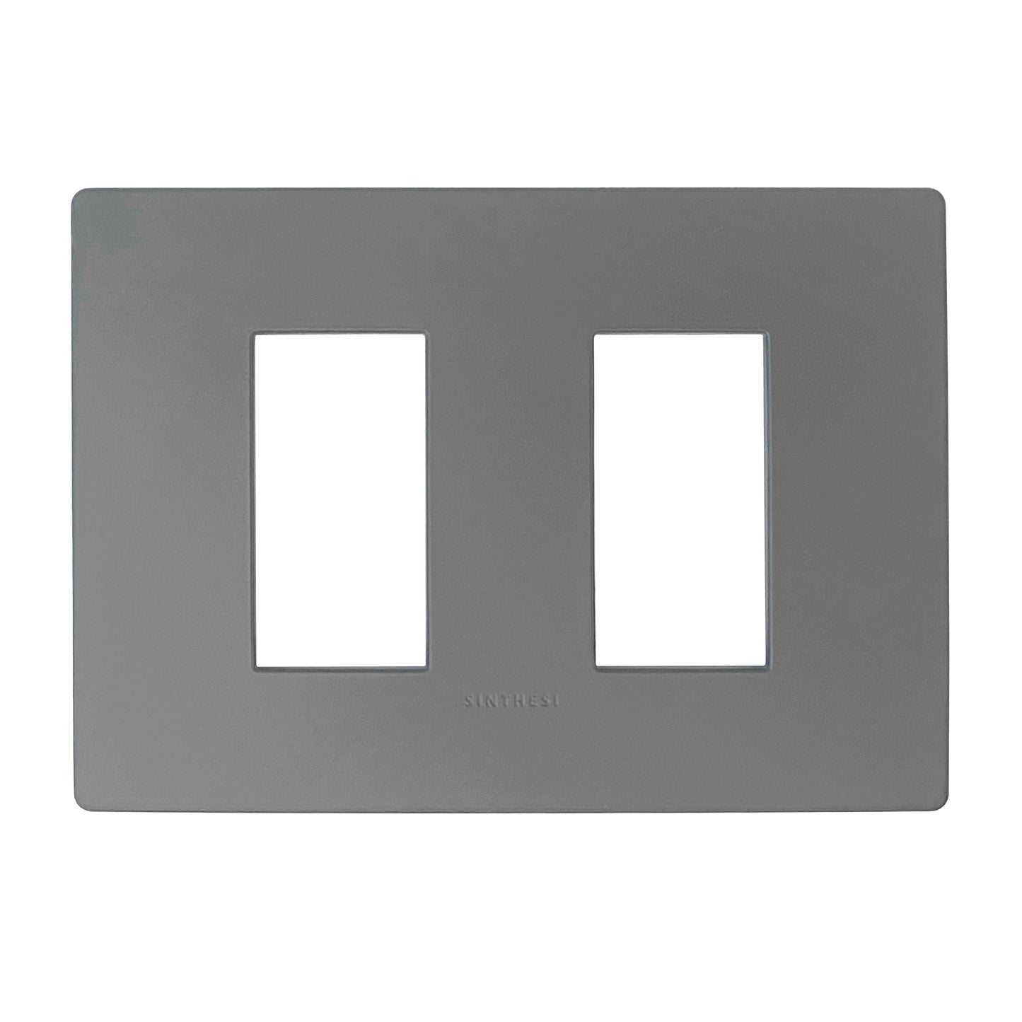 S33 PLACA 2 MODULOS GREY/MATE 330223