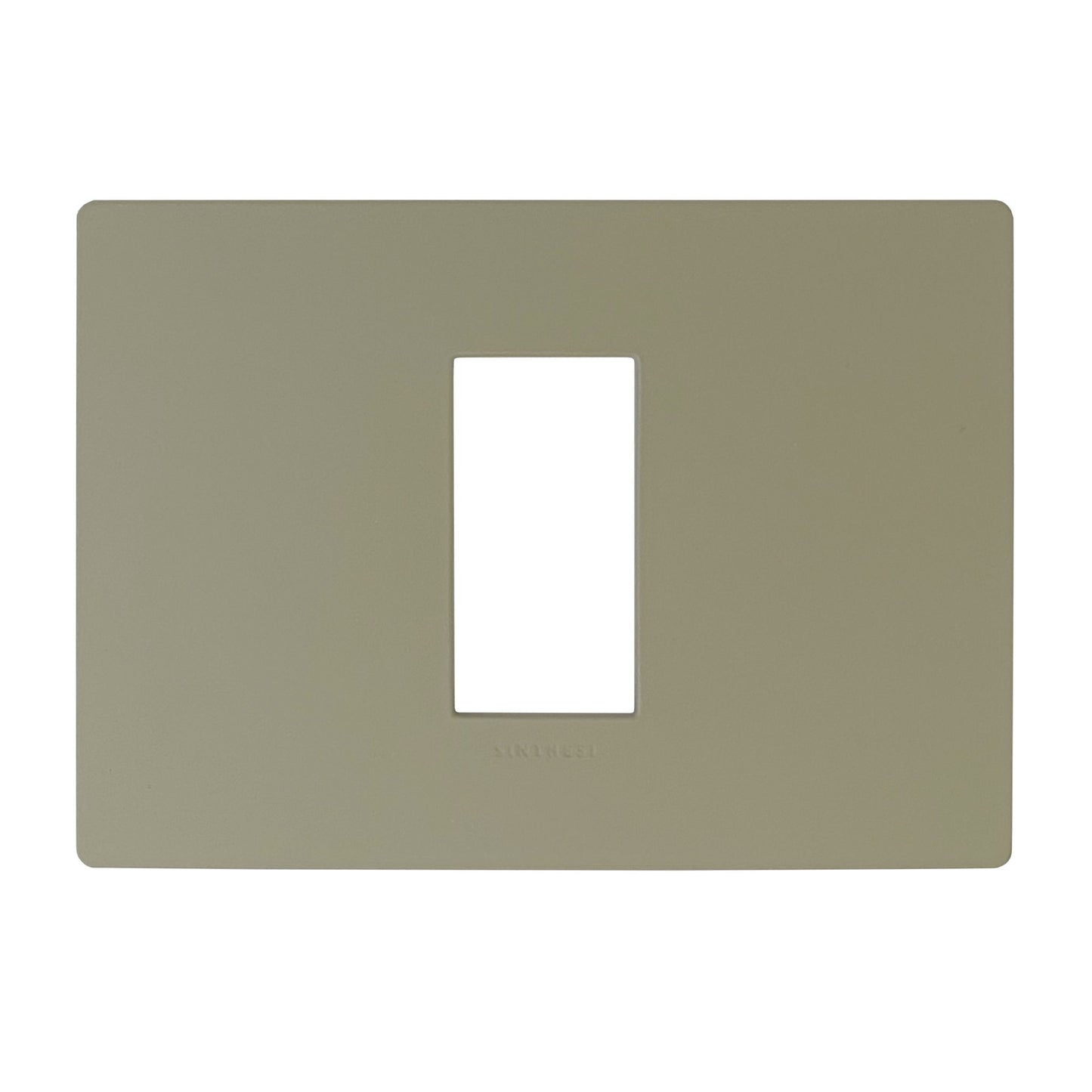 S33 PLACA 1 MODULO BEIGE/MATE 330122
