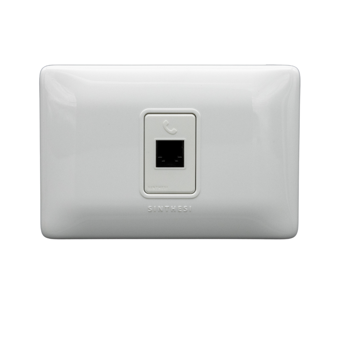 S12 MODULO ENCHUFE RJ-11 ARMADO BLANCO 1297001