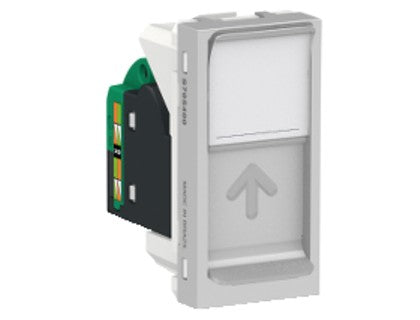 ORION ENCHUFE RJ-45 C5 1 MODULO ALUMINIO S70540074