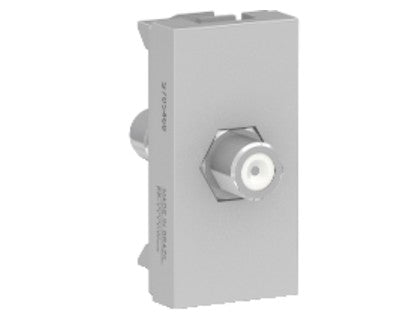 ORION ENCHUFE COAXIAL 1 MODULO ALUMINIO S70546874