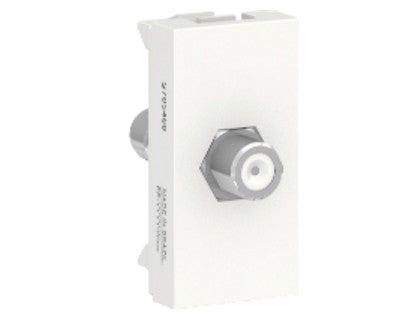 ORION ENCHUFE COAXIAL 1 MODULO BLANCO S70546804
