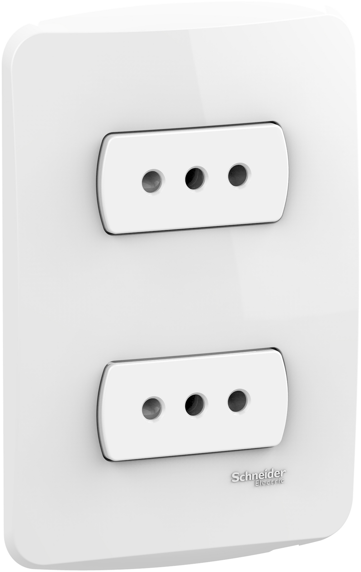 MILUZ MODULO ENCHUFE DOBLE 10/16A ARMADO BLANCO S3B60470