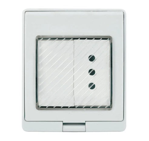 LEXO CONTENEDOR INTERRUPTOR 9/12 + ENCH.10A BLANCO 5325203