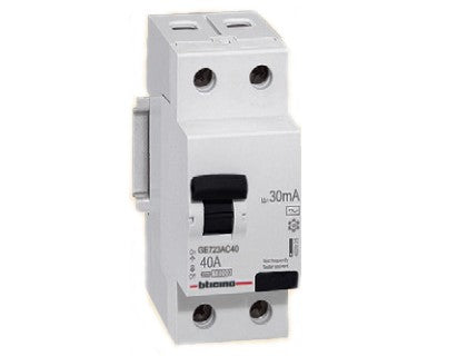 INTERRUPTOR PROTECTOR DIFERENCIAL 2X40A 30MA GE723AC40