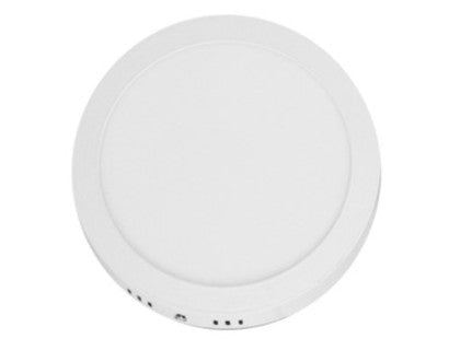 PANEL LED SOBREPUESTO REDONDO 12W LUZ FRIA