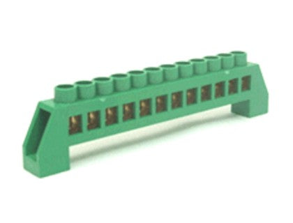 REGLETA CONEXION 12x16mm VERDE