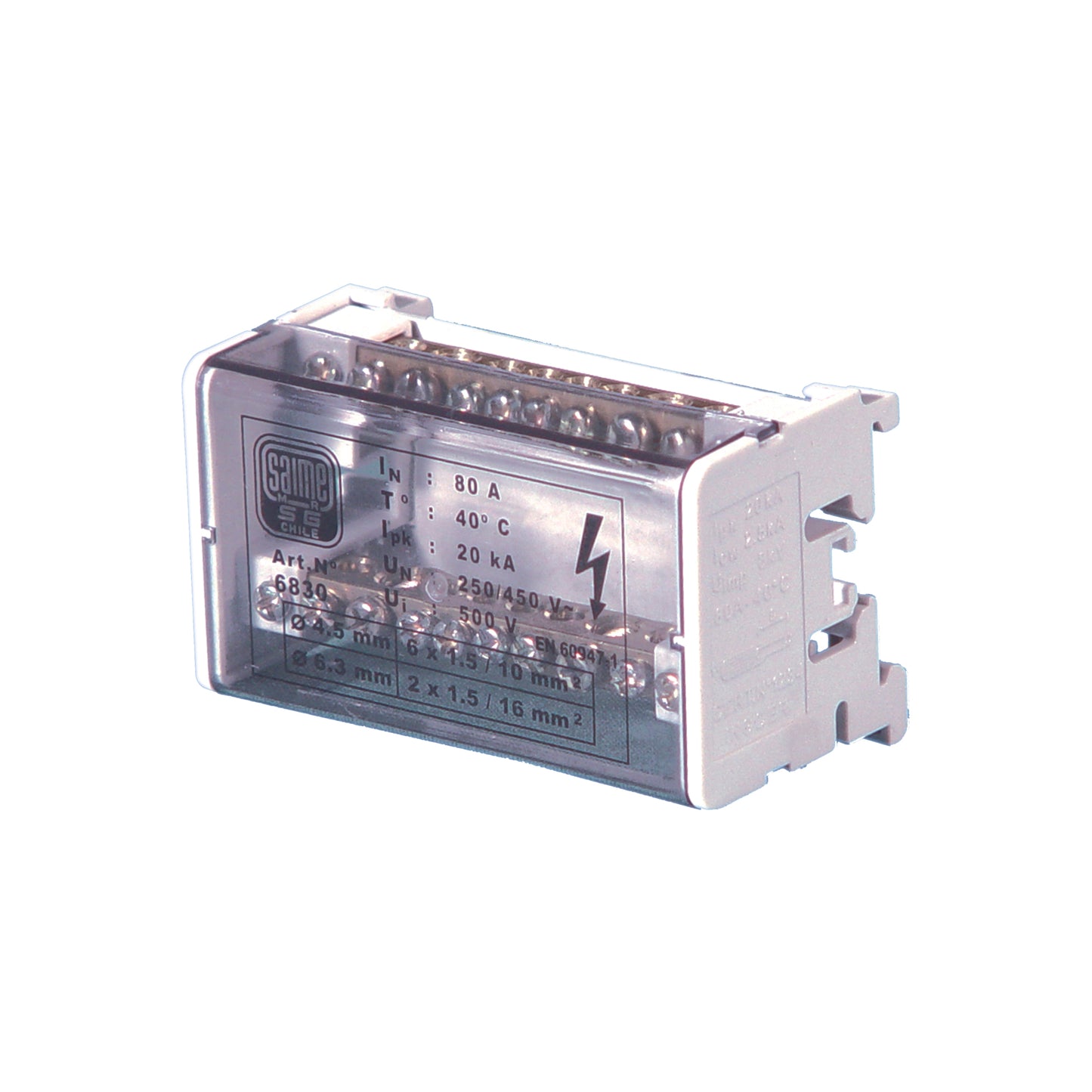 REPARTIDOR BIPOLAR 80A 6830 SA