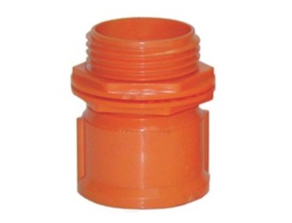 TERMINAL PVC CONDUIT CON TUERCA 20MM