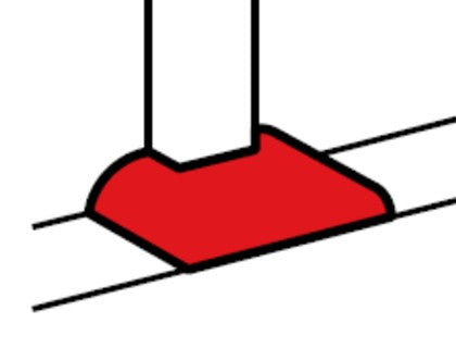 DLPS 638034 DERIVACION TEE PARA DIMENSION 100X50 MM