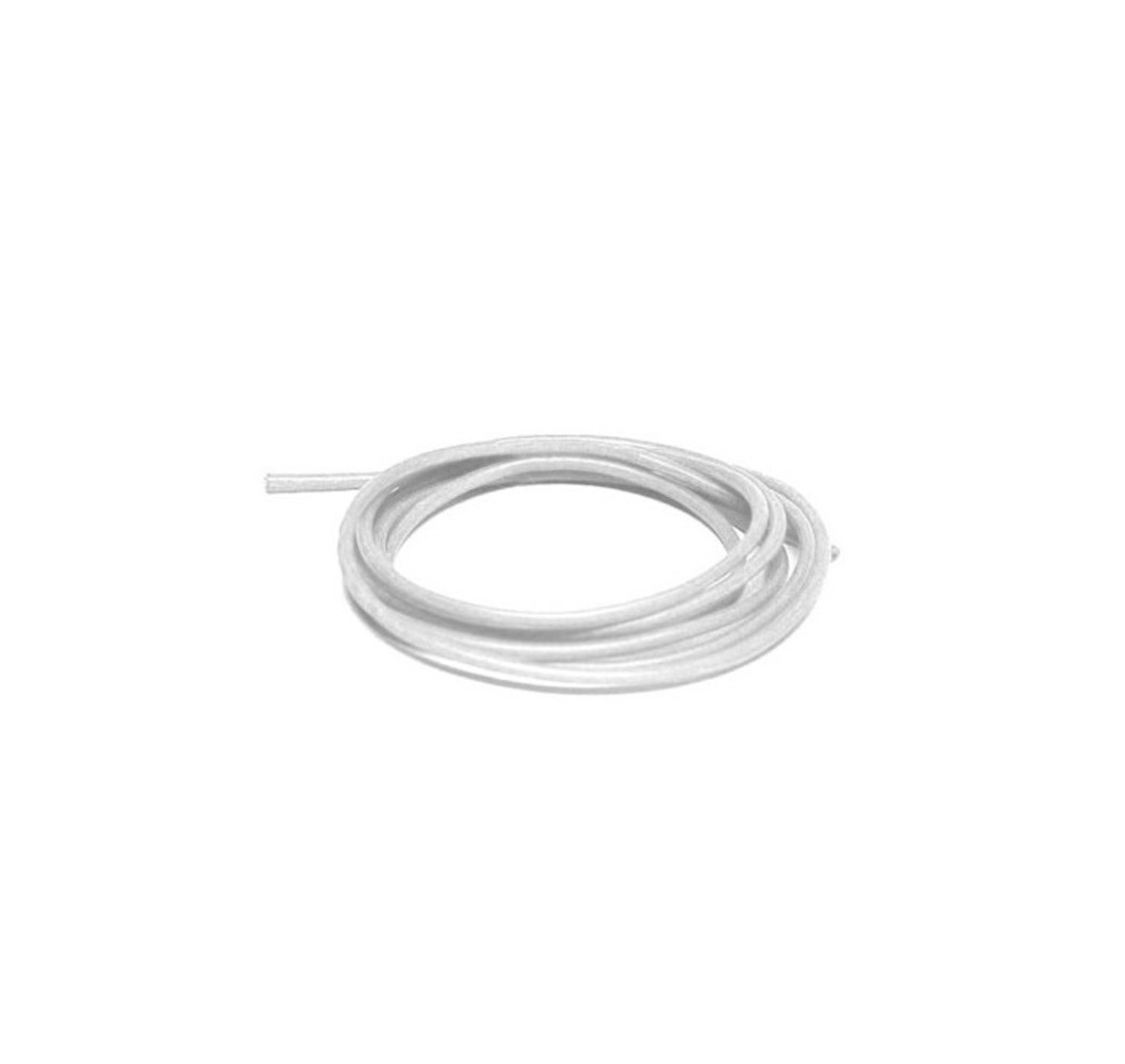 CONDUCTOR SILICONADO 4.0MM BLANCO 250GR.