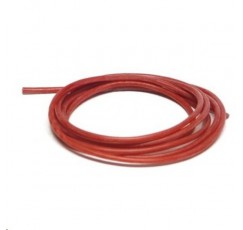 CONDUCTOR SILICONADO 6.0MM ROJO.250GR.