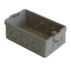 CAJA RECTANGULAR ZAMA TABIQUE PVC C/O