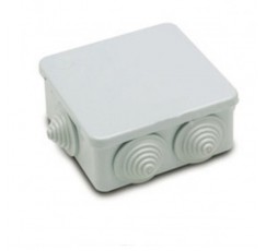 CAJA ESTANCA ECONECTOR 80x80x40 Con conos