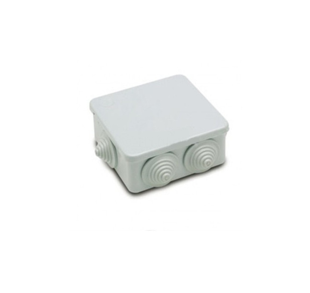 CAJA ESTANCA ECONECTOR 80x80x40 Con conos