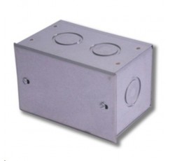 Caja A-01 100x065x65  Zinc.con/tapa con/empaquetadura.