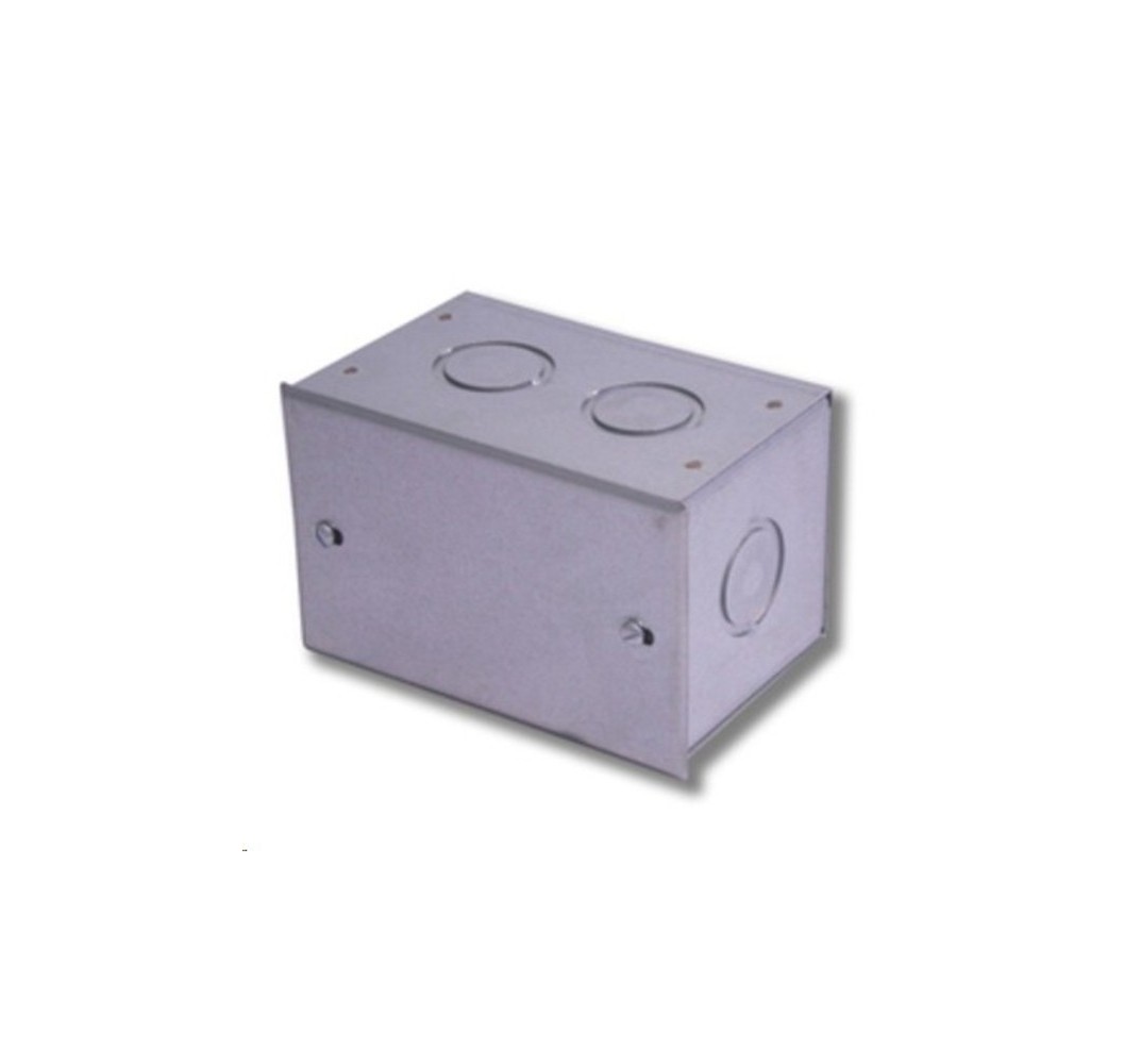Caja A-01 100x065x65  Zinc.con/tapa con/empaquetadura.