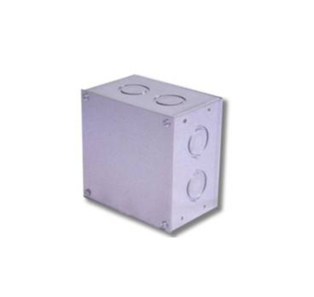 Caja A-11 100x100x65  Zinc.con/tapa con/empaquetadura.
