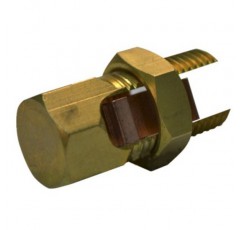 CONECTOR BRONCE  AZ   4 0/0 P/MALLA