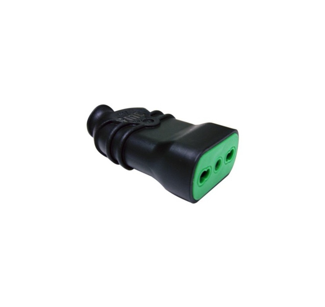 ENCHUFE HEMBRA VOLANTE 2x10A+T    81101 FANTON