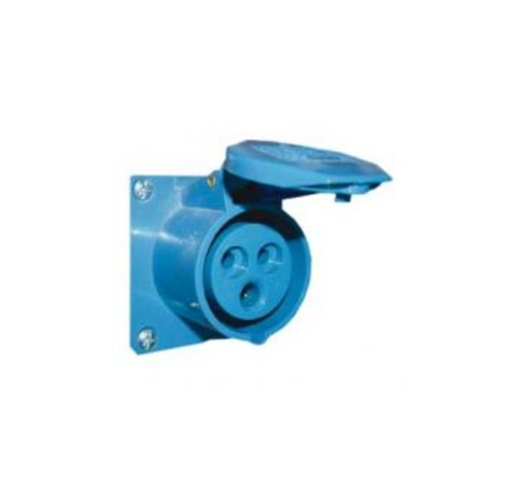 ENCHUFE HEMBRA EMBUTIDO 3x16A 220V  LEXO