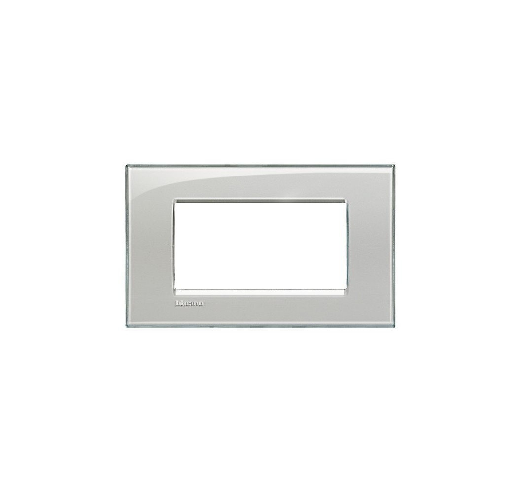 LIVING LIGHT TAPA 4 RECTANGULAR GRIS HUMO LNA4804KG
