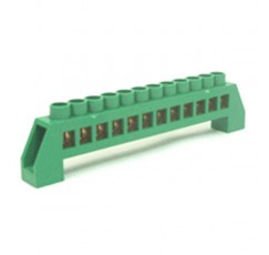 REGLETA CONEXION 12x16mm VERDE MGC