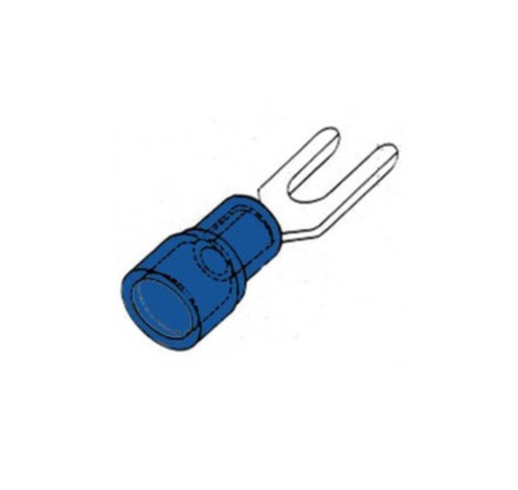 TERMINAL AISLADO 16.14AWG HORQUILLA