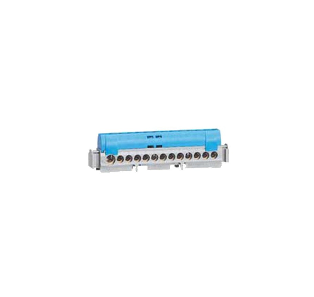 REGLETA CONEXION 8 SALIDAS AZUL 04842