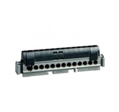 REGLETA CONEXION 8 SALIDAS NEEGRO 04852