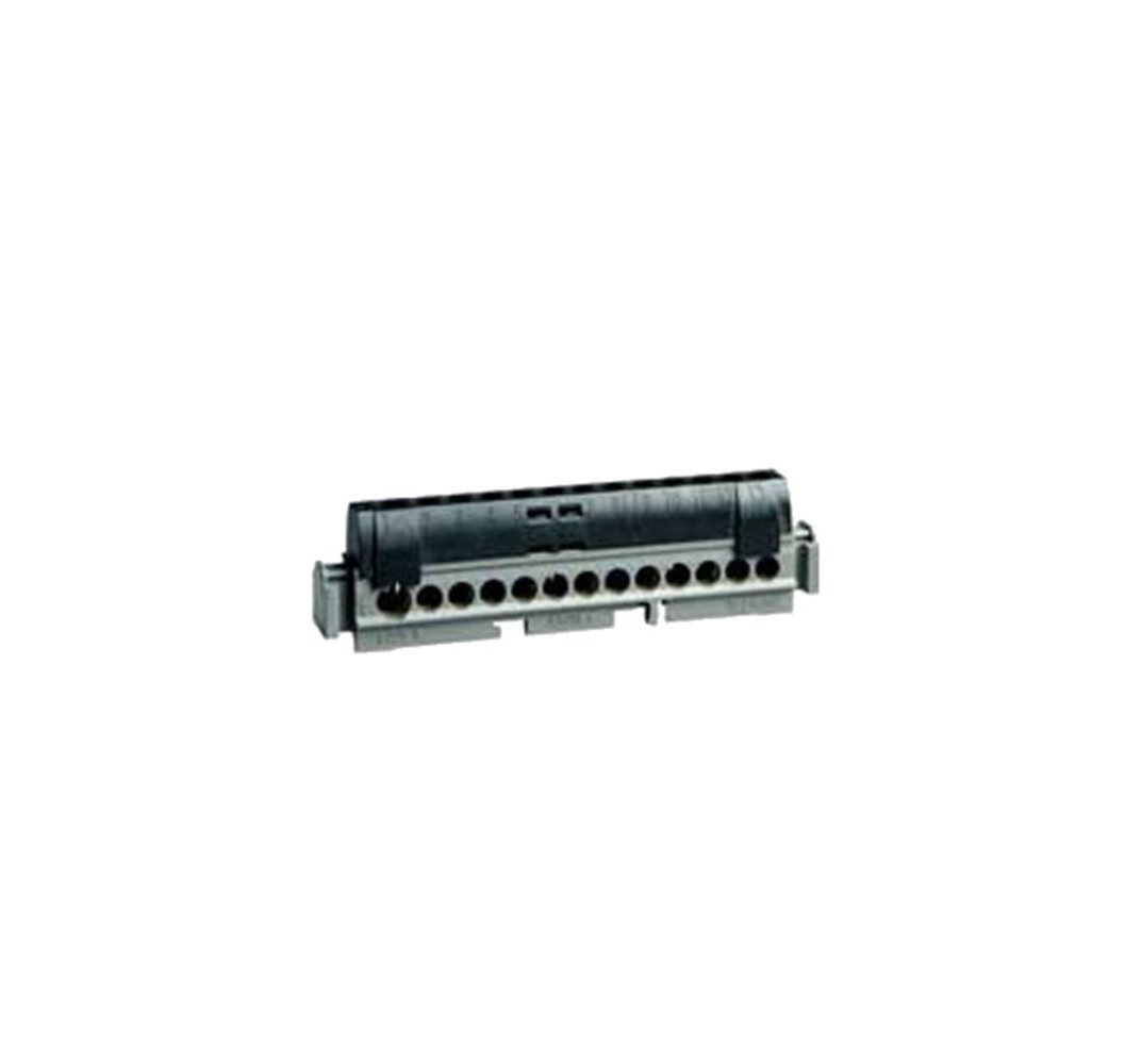 REGLETA CONEXION 8 SALIDAS NEEGRO 04852