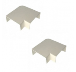 ANGULO PLANO 90° 20x10 AG/PR6004 PACK 2 U