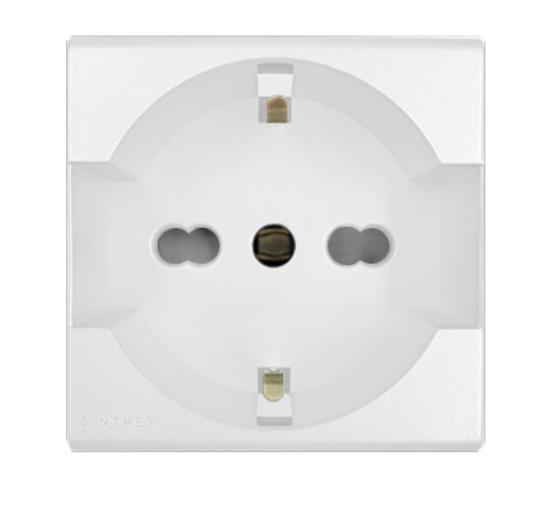 S22 ENCHUFE SCHUKO 2P+T 16A BLANCO 223301
