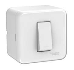 GENESIS INTERRUPTOR 9/12A ARMADO SOBREPUESTO 16A 250V BLANCO MWD66110