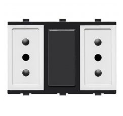 SINTHESI S17 ENCHUFE 2P+T 10A DUPLEX BL.173401