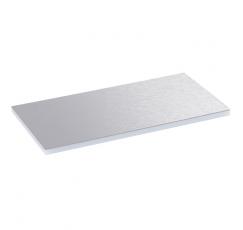 L088015 PLACA DE TERMINACION INOX PL.
