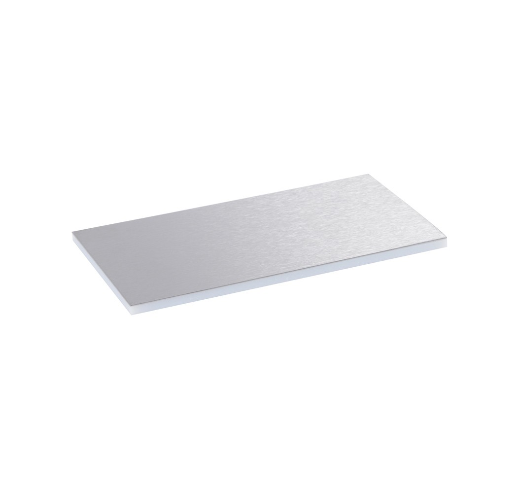L088015 PLACA DE TERMINACION INOX PL.
