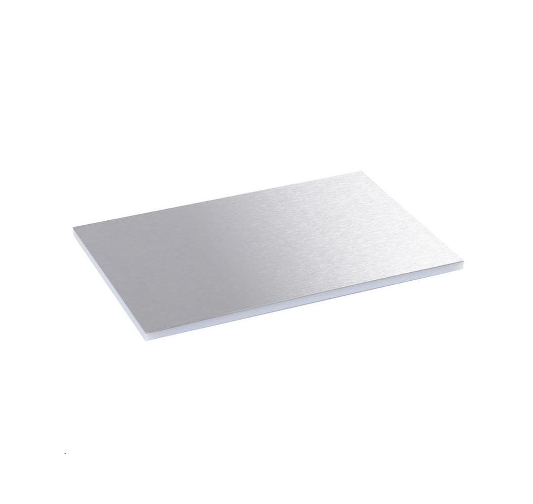 PLACA TERMINACION PARA 12 MOD.INOXIDABLE REF.88106